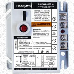 R8184G-4009 - OEM UPGRADED REPLACEMENT FOR HONEYWELL PROTECTORELAY OIL BURNER