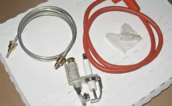 BAT WING TYPE UNIVERSAL PILOT & IGNITION CABLE & 1/8 ALUMINUM GAS LINE BRAND NEW