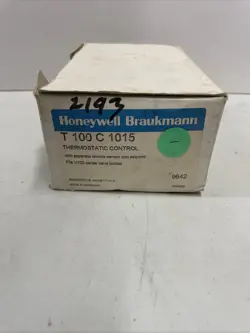 HONEYWELL BAUMANN T 100 C 1015 THERMOSTATIC CONTROL 