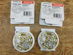 2 HONEYWELL Q539A 1469 SUBBASES FOR ROUND THERMOSTAT