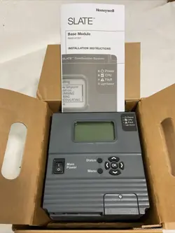 HONEYWELL R8001A1001, SLATE COMBUSTION SYSTEM BASE MODULE,  NEW!
