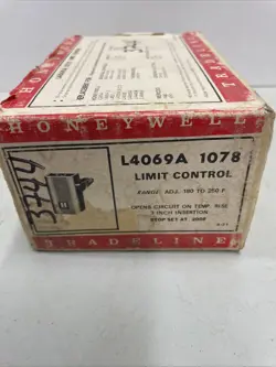 HONEYWELL L4069A 1078 LIMIT CONTROL