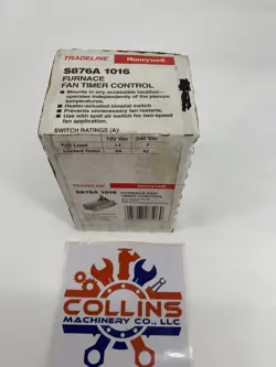 HONEYWELL TRADELINE S876A 1016 FURNACE FAN TIMER CONTROL