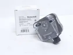245060 NEW IN BOX; HONEYWELL C6097A3111 GAS PRESSURE SWITCH; 1/4NPT; 40-200 WC
