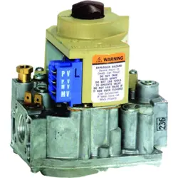 HONEYWELL VR8204H1006 24 VAC DUAL INTERMITTENT PILOT GAS VALVE;