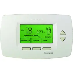  HONEYWELL COMMERCIALPRO 7000 PROGRAMMABLE COMMERCIAL THERMOSTAT PREMIER WHITE;
