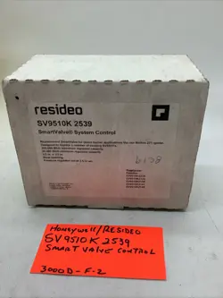 HONEYWELL/RESIDEO SMART VALVE, SV9510K2539,(1 IN LOT) 3000D F 5