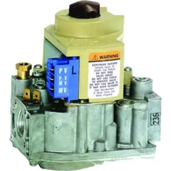 HONEYWELL VR8204C1019 24 VAC DUAL INTERMITTENT PILOT GAS VALVE;