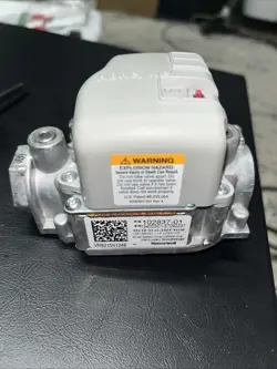 LENNOX FURNACE GAS VALVE PART# 102837-01 HONEYWELL MODEL NUMBER  VR8215S1248