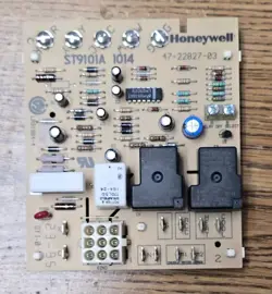 HONEYWELL ST9101A 1014 47-22827-83 FAN CONTROL BOARD 