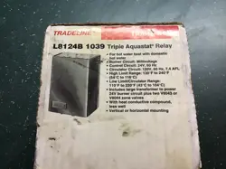 NEW HONEYWELL L8124B1039 TRIPLE AQUASTAT RELAY     
