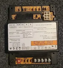 OEM HONEYWELL ST9120C 2002 FURNACE CONTROL BOARD HVAC USA SELLER FREE...