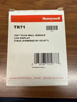 HONEYWELL TR71 ZIO WALL MODULE THERMOSTAT  NEWEST MODEL 2024 SHIPS FAST! NEW