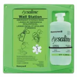 HONEYWELL 32-000461-0000 EYESALINE WALL STATION, 32 OZ., SINGLE BOTTLE