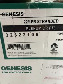 32522106 - HONEYWELL GENESIS CABLE