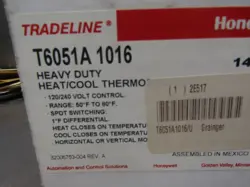 HONEYWELL T6051A1016 THERMOSTAT