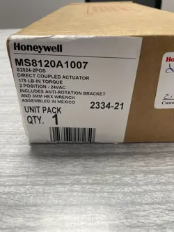 MS8120A1007 - HONEYWELL INTERNATIONAL INC