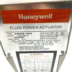 NEW HONEYWELL V4055D 1043 V4055D1043 ON/OFF FLUID POWER GAS VALVE ACTUATOR