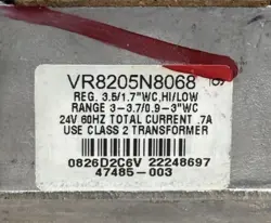 GAS VALVE VR8205N8068