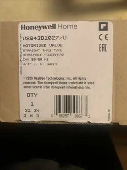 V8043B1027/U HONEYWELL 3/4