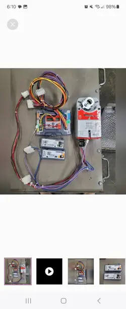 10  JADE W7220 ECONOMIZER CONTROLLER W/HONEYWELL MS3103J1030 ACTUATOR KITS 