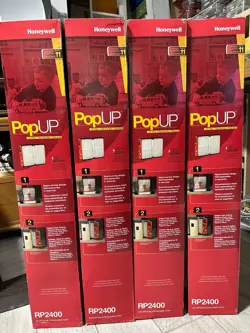 LOT OF 4 HONEYWELL POPUP 2400 MEDIA AIR CLEANER POPUP2400 16