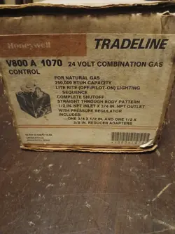 COMBINATION GAS CONTROL.