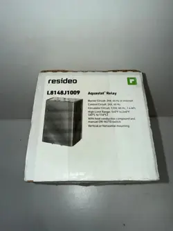 RESIDEO HONEYWELL HOME L8148J1009 AQUASTAT HI-LIMIT IMMERSION RELAY 120V - USA