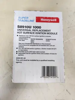 HONEYWELL S8910U 1000 HOT SURFACE IGNITION MODULE UNIVERSAL REPLACEMENT