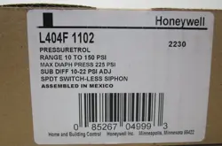 1PCS BRAND NEW ONES HONEYWELL L404F1102 PRESSURE SWITCH L404F 1102