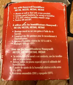 HUMIDITY CONTROL