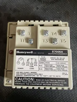 S7005A MICROPROGRAMMER DUTY