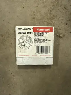 Q539A1014-HONE   HONEYWELL SUBBASE HT/OFF/CL GAS TAUPE