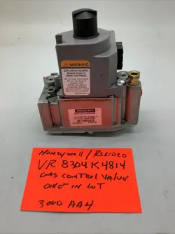 HONEYWELL RESIDEO GAS VALVE/ VR8304K 4814/ ONE IN LOT 3000- F 4 AA 4