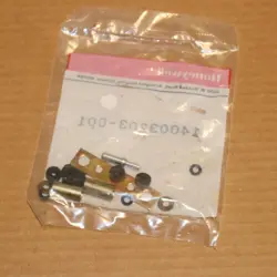 ONE HONEYWELL 14003203-001 BAG ASSEMBLY 14003203001   1 WASHER & 2 BLACK PIECES