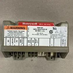 TESTED!!  HONEYWELL S8610H 100% SHUTOFF IP, 15 SEC. L.O. S8610H1038   (SP5)