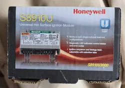 HONEYWELL S8910U UNIVERSAL HOT SURFACE IGNITOR MODULE