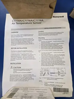 AIR TEMPERATURE SENSOR