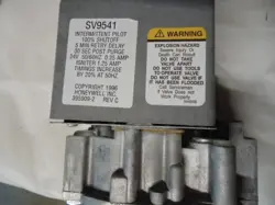 FAST OEM PARTS  VALVE N HSP SNAP HW,  #1013350 HONEYWELL SV9541  FURNACE