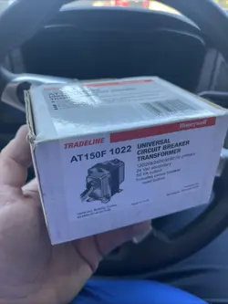 NEW HONEYWELL AT150F,  120/208/240V 24VAC 50VA FURNACE TRANSFORMER