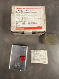 NEW HONEYWELL TRADELINE C434A1013 ELECTRIC PILOTSTAT PILOT SAFETY CONTROL NOS