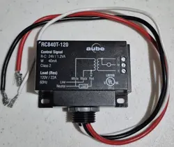 RESIDEO/HONEYWELL AUBE RC840T-120 ELECTROMECHANICAL RELAY 24V - 120V TRANSFORMER