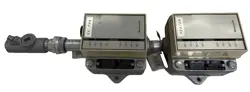 TWO HONEYWELL HEAVY-DUTY LINE VOLTAGE THERMOSTATS ASSEMBLY