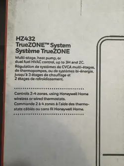 HONEYWELL ZONE PANEL HZ432 FOR 4 ZONES BRAND NEW