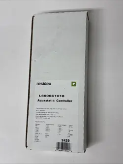 RESIDEO L6006C1018 AQUASTAT CONTROLLER HIGH OR LOW LIMIT & CIRCULATOR 65 TO 200F