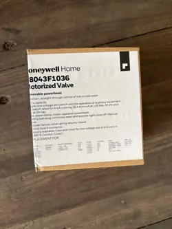 FAST SHIP HONEYWELL V8043F1036 MOTORIZED VALVE