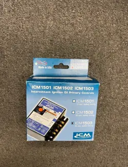 FAST FREE SHIP ICM 1503 OIL PRIMARY CONTROL FOR HONEYWELL R818G4009