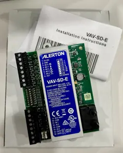ALERTON VAV-SD-E SINGLE DUCT VARIABLE AIR VOLUME FIELD CONTROLLER HONEYWELL DDC