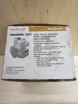 VR8200H1251 SLOW OPENING STANDING PILOT GAS CONTROL