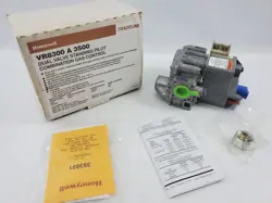 HONEYWELL VR8300A 3500 DUAL VALVE STANDING PILOT COMBINATION GAS CONTROL VALVE